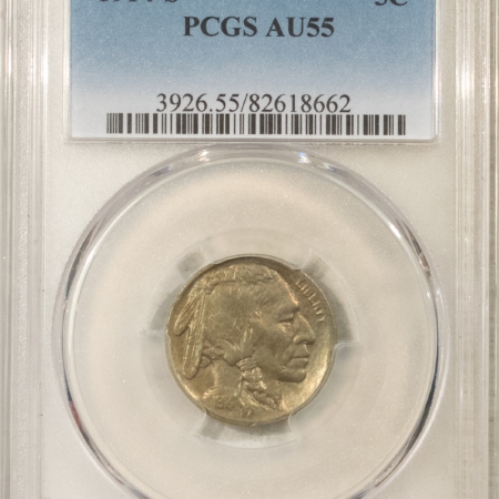 New Store Items 1914-S BUFFALO NICKEL – PCGS AU-55, ATTRACTIVE!