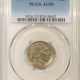 Buffalo Nickels 1915-D BUFFALO NICKEL – PCGS AU-58, PREMIUM QUALITY! LOOKS BRILLIANT UNCIRC!