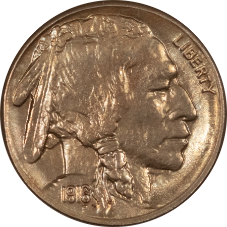 Buffalo Nickels 1916-S BUFFALO NICKEL – UNCIRCULATED, CLAIMS TO CHOICE!