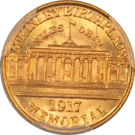 CAC Approved Coins 1917 $1 MCKINLEY GOLD COMMEMORATIVE – PCGS MS-66, CAC APPROVED! REALLY PRETTY!