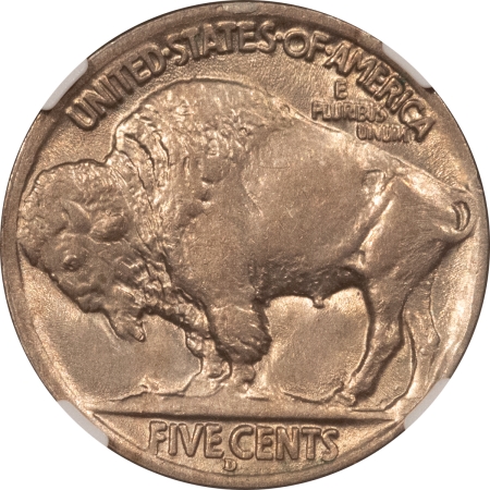 Buffalo Nickels 1917-D BUFFALO NICKEL NGC AU-58