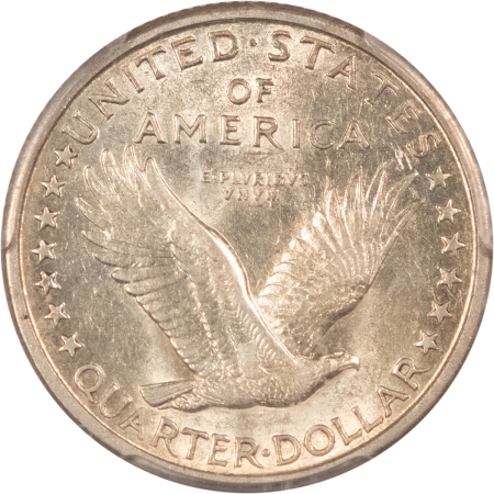 New Certified Coins 1917-D STANDING LIBERTY QUARTER, TY 1 – PCGS AU-55, LOOKS UNC, PREMIUM QUALITY++