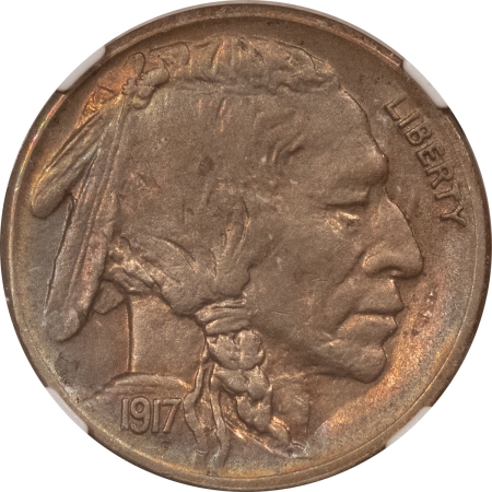 Buffalo Nickels 1917-S BUFFALO NICKEL NGC AU-58