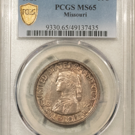 New Certified Coins 1921 MISSOURI COMMEMORATIVE HALF DOLLAR – PCGS MS-65, FRESH ORIGINAL GEM!