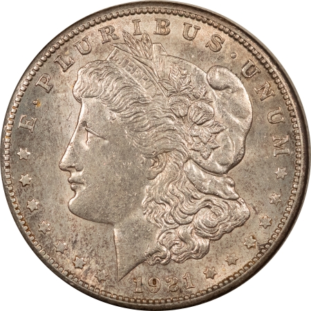 Morgan Dollars 1921-S $1 MORGAN DOLLAR – HIGH GRADE EXAMPLE WITH VIRTUALLY FULL LUSTER!