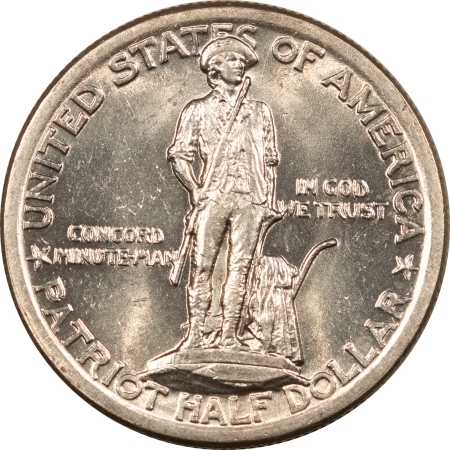 New Store Items 1925 LEXINGTON COMMEMORATIVE HALF DOLLAR – UNCIRCULATED, LUSTROUS!