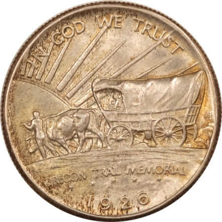 New Store Items 1926 OREGON COMMEMORATIVE HALF DOLLAR – FLASHY, ORIGINAL, CHOICE, UNCIRCULATED!