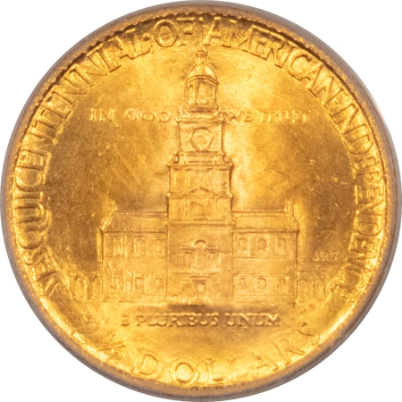 CAC Approved Coins 1926 $2.50 SESQUICENTENNIAL GOLD COMMEMORATIVE – PCGS MS-65 CAC, LOVELY GEM!