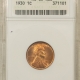 Lincoln Cents (Wheat) 1920-D LINCOLN CENT – PCGS MS-65 RB, PRETTY! TOUGH!