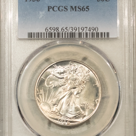 New Certified Coins 1936 WALKING LIBERTY HALF DOLLAR – PCGS MS-65, BLAST WHITE GEM!