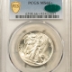 New Certified Coins 1935-S WALKING LIBERTY HALF DOLLAR – PCGS MS-64, WHITE & WELL-STRUCK