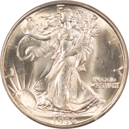 New Certified Coins 1936-D WALKING LIBERTY HALF DOLLAR – PCGS MS-65, BLAZER!