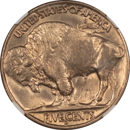 Buffalo Nickels 1936-D BUFFALO NICKEL – NGC MS-66, LUSTROUS!