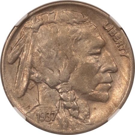 Buffalo Nickels 1937-D BUFFALO NICKEL – 3 LEGS NGC AU-55