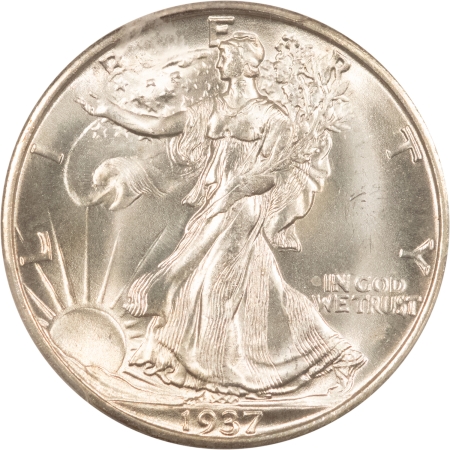 New Certified Coins 1937-S WALKING LIBERTY HALF DOLLAR – PCGS MS-65, BLAST WHITE & PREMIUM QUALITY!