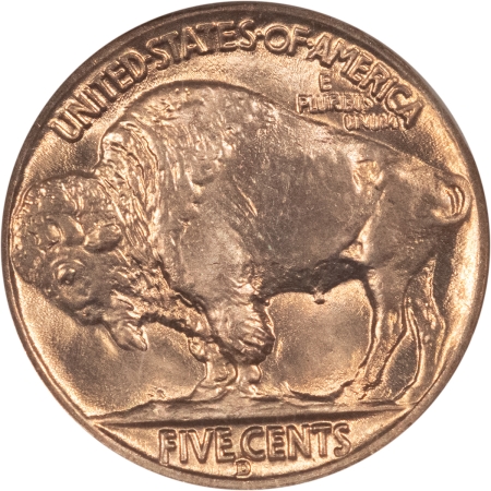 Buffalo Nickels 1938-D BUFFALO NICKEL – NGC MS-66, LOOKS SUPBERB!