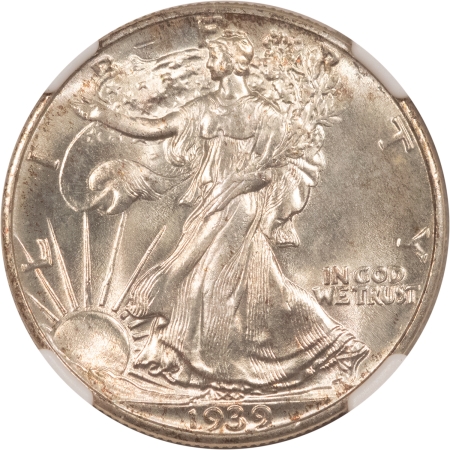 New Certified Coins 1939 WALKING LIBERTY HALF DOLLAR – NGC MS-67, ORIGINAL WHITE & SUPERB!