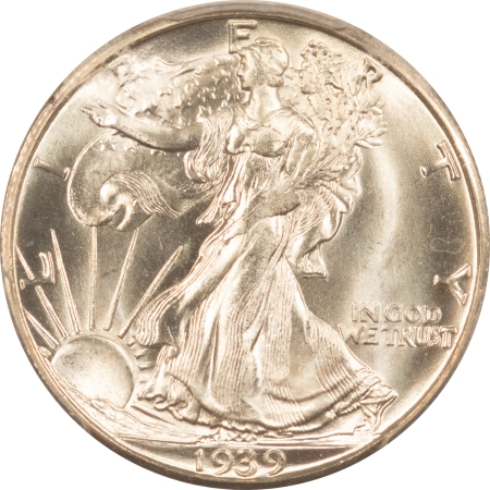 New Certified Coins 1939-D WALKING LIBERTY HALF DOLLAR – PCGS MS-66, PREMIUM QUALITY!