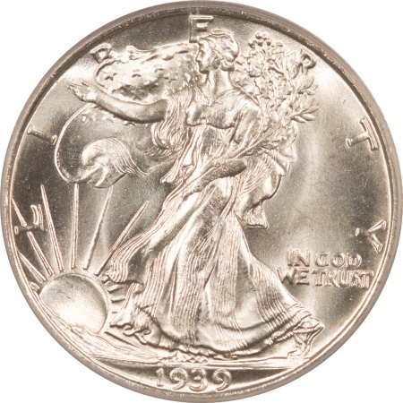 CAC Approved Coins 1939-S WALKING LIBERTY HALF DOLLAR – PCGS MS-66, PREMIUM QUALITY! CAC APPROVED!