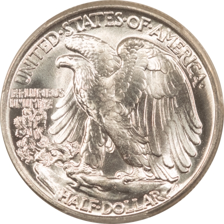 New Certified Coins 1942 WALKING LIBERTY HALF DOLLAR – PCGS MS-65, BLAST WHITE GEM!