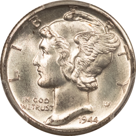 Mercury Dimes 1944-D MERCURY DIME – PCGS MS-67+ FB, PRISTINE!