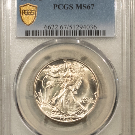 New Certified Coins 1944-D WALKING LIBERTY HALF DOLLAR PCGS MS-67