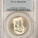 Franklin Halves 1948 FRANKLIN HALF DOLLAR – PCGS MS-64 FBL, LOOKS GEM! PREMIUM QUALITY!