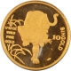 Gold Bullion 1986 SINGAPORE 10 SINGOLD 1/10 OZ YEAR OF THE TIGER, PL BU IN ORIG GOVT PLASTIC