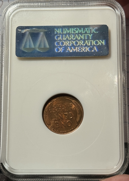 Lincoln Cents (Wheat) 1928-D LINCOLN CENT – NGC MS-65 RD, FRESH & PRETTY! FATTIE HOLDER!