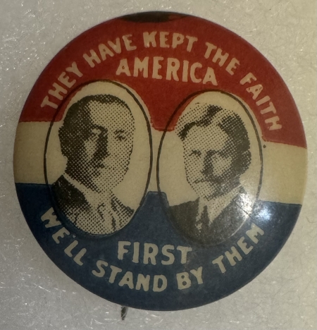 New Store Items 1912 WILSON-MARSHALL 7/8″ JUGATE CELLULOID CAMPAIGN BUTTON, GRAPHIC & near-MINT!