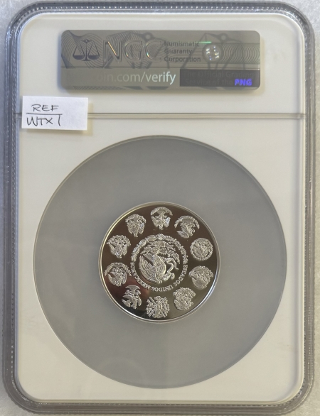 New Store Items 2022-Mo MEXICO 2 ONZA LIBERTAD SILVER, NGC PF 70 ULTRA CAMEO!