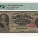 Large Silver Certificates 1891 $1 SILVER CERTIFICATE, FR #222 ROSECRANS-NEBEKER, PMG VG-8, HONEST CIRC!