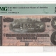 Confederate Notes 1864 $10 CONFEDERATE STATES OF AMERICA T-68, pp B, PMG CHOICE ABOUT UNC-55!