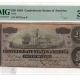 Confederate Notes 1864 $20 CONFEDERATE STATES OF AMERICA T-67, pp B, PMG CHOICE ALMOST UNC-55 EPQ 