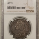 New Certified Coins 1758 GREAT BRITAIN SILVER SHILLING, KM-583.3, S-3704 – PCGS XF-45 NICE ORIGINAL