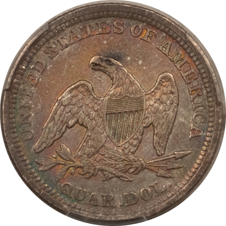 Liberty Seated Quarters 1854 SEATED LIBERTY QUARTER, ARROWS – PCGS XF-45+ PRETTY, POP 3!