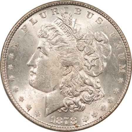 Morgan Dollars 1878 7TF REVERSE OF 78 $1 MORGAN DOLLAR – ORIGINAL, UNCIRCULATED!