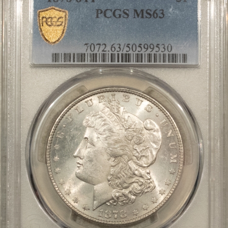 New Store Items 1878 8TF $1 MORGAN DOLLAR – PCGS MS-63, ORIGINAL WHITE & CHOICE!