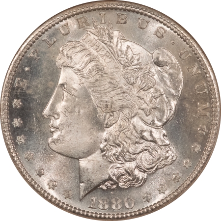 Morgan Dollars 1880-S $1 MORGAN DOLLAR – NGC MS-66, BLAST WHITE GEM+