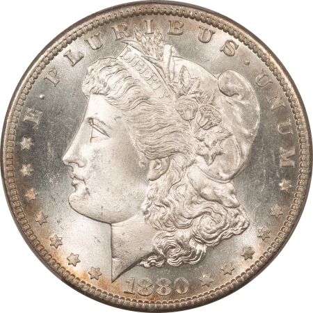 Morgan Dollars 1880-S $1 MORGAN DOLLAR – PCGS MS-66, FROSTY AND PREMIUM QUALITY!