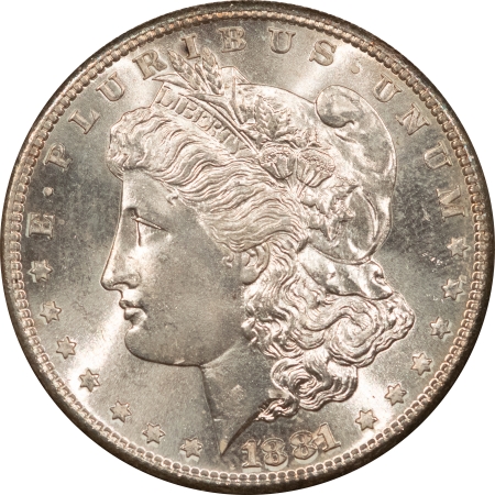 Morgan Dollars 1881-S $1 MORGAN DOLLAR – FRESH CHOICE+ UNCIRCULATED!