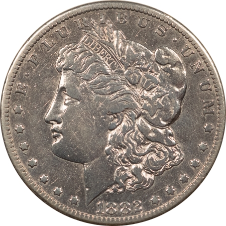 Morgan Dollars 1882-CC $1 MORGAN DOLLAR – HIGH GRADE CIRCULATED EXAMPLE, CLEANED, CARSON CITY!