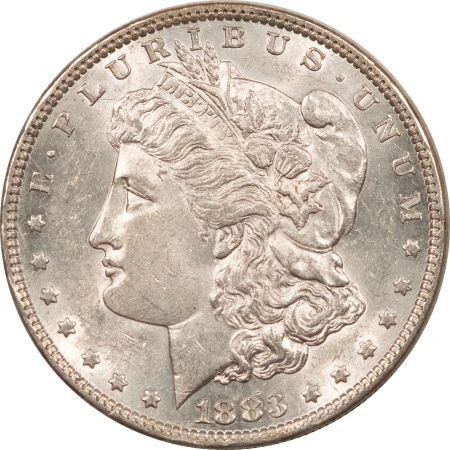 Morgan Dollars 1883 $1 MORGAN DOLLAR – HIGH GRADE, NEARLY UNCIRC, LOOKS CHOICE! FRESH!