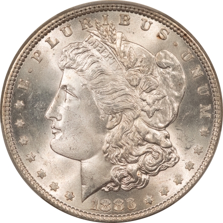 Morgan Dollars 1883 $1 MORGAN DOLLAR – PCGS MS-66, BLAST WHITE!