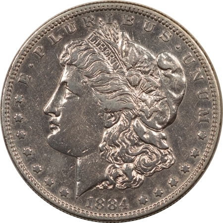 Morgan Dollars 1884-S $1 MORGAN DOLLAR – ABOUT UNCIRCULATED BUT CLEANED!