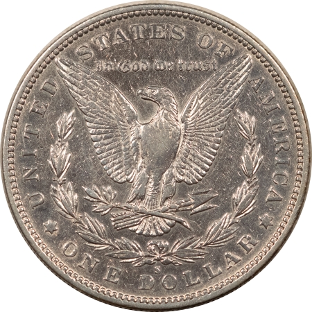 Morgan Dollars 1884-S $1 MORGAN DOLLAR – ABOUT UNCIRCULATED BUT CLEANED!