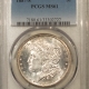 Morgan Dollars 1880 $1 MORGAN DOLLAR – NGC AU-DETAILS, STAINED