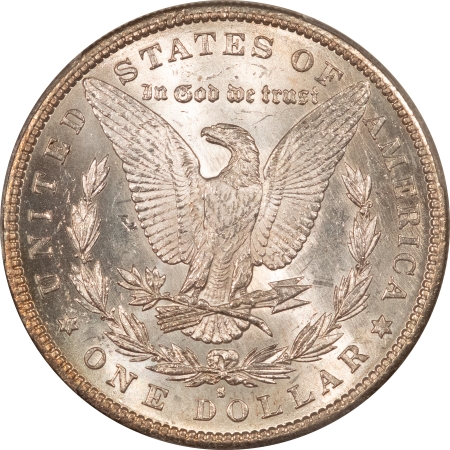 Morgan Dollars 1887-S $1 MORGAN DOLLAR – PCGS MS-61, FLASHY!