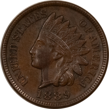 Indian 1889 INDIAN CENT – NICE HIGH GRADE, NEARLY UNCIRCULATED, LOOKS CHOICE!