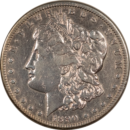 Morgan Dollars 1890-CC $1 MORGAN DOLLAR – HIGH GRADE CIRCULATED EXAMPLE! CLEANED! CARSON CITY!